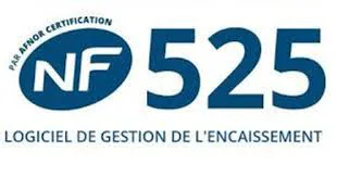 NF525 — Logiciel de caisse certifié par INFOCERT, organisme accrédité par le COFRAC