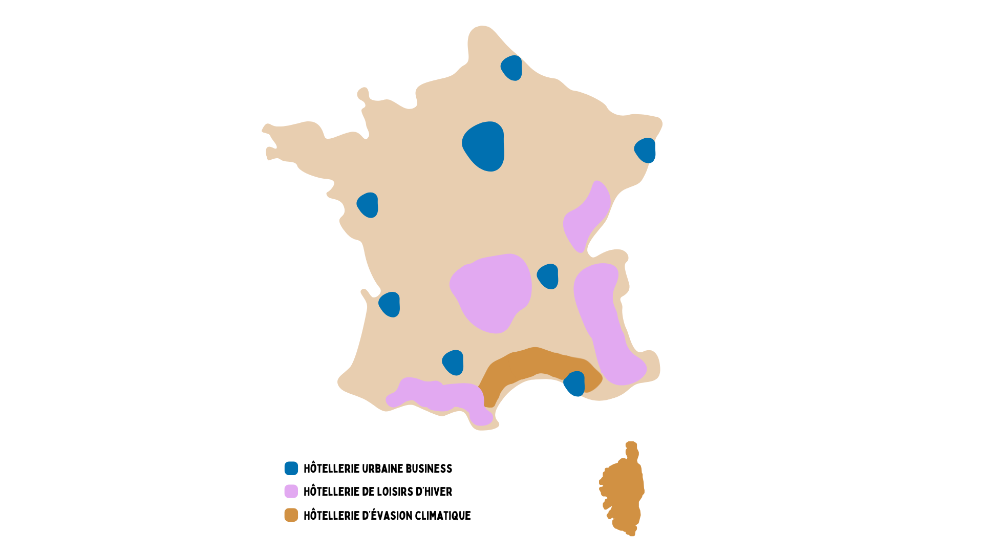 Hôtellerie de montagne et saisonnalité hôtelière en janvier : business, montagne et évasion climatique